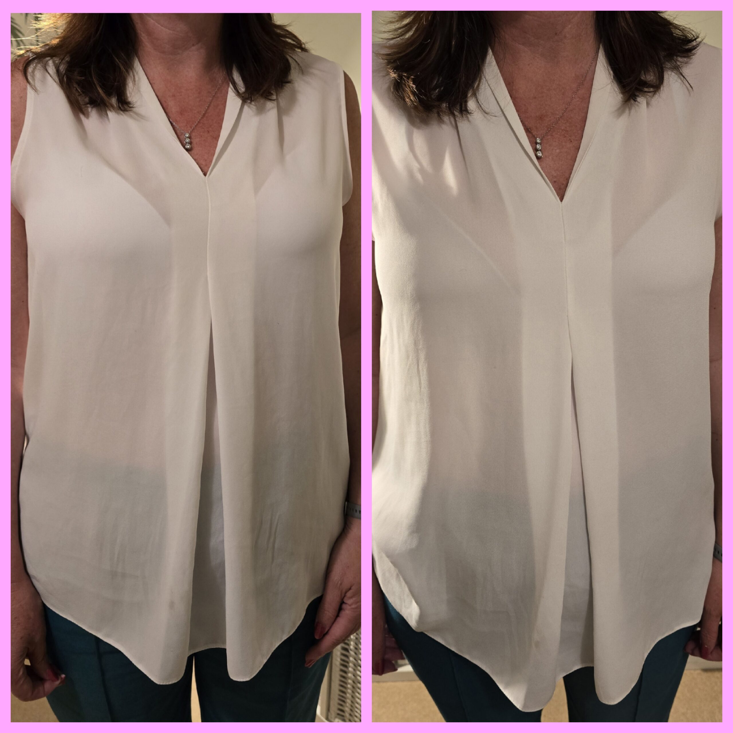 Bra examples before and after